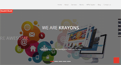 Desktop Screenshot of krayons.biz
